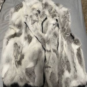 REAL FUR vest